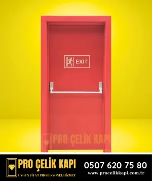 Büyükçekmece Yangın Kapısı - Model 6